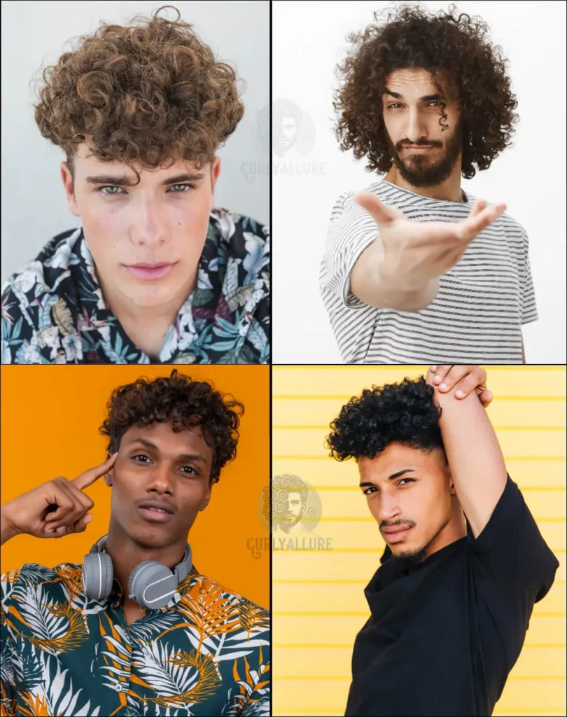 Curly hairstyles feature